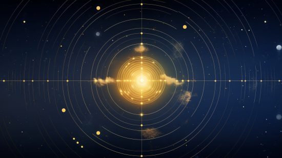 Ancient Qi Men Dun Jia diagram illustrating universal energy patterns and cosmic principles - Traditional Chinese metaphysical system visualization