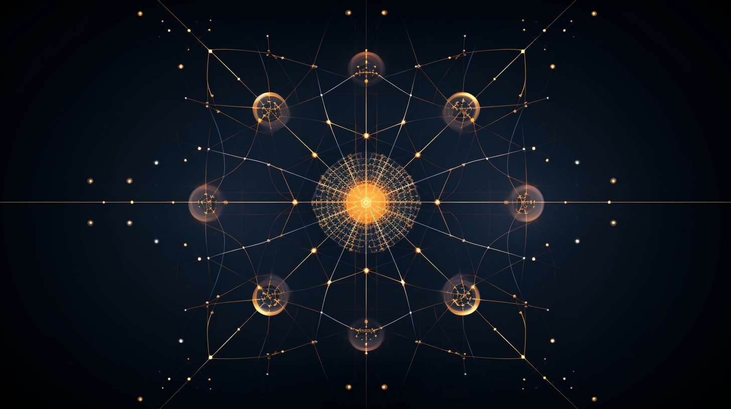 Qi Men Dun Jia fundamentals illustrated through modern metaphysical diagram Ancient wisdom meets contemporary design